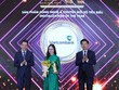 Đại diện Vietcombank nhận vinh danh ở hạng mục “Sản phẩm Công nghệ và Chuyển đổi số tiêu biểu” tại VWAS 2025. Ảnh: Dũng Minh