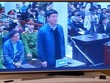 Các bị cáo tại tòa (ảnh chụp qua màn hình)