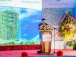 Ông Đoàn Hữu Thuận - Chủ tịch HĐQT kiêm Tổng giám đốc Công cy phát biểu tại Lễ khởi công Dự án Fusion suites Vũng Tàu