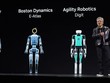 Jensen Huang, CEO của Nvidia giới thiệu các mẫu hình robot hình người