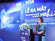 Bà Đặng Tuyết Dung, Giám đốc Visa Việt Nam và Lào phát biểu tại sự kiện