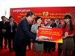 Vietjet chào đón hành khách thứ 10 triệu
