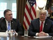Ngoại trưởng Mỹ Mike Pompeo và Tổng thống Mỹ Donald Trump. Ảnh: Getty Images.