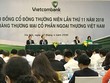 Ông Nghiêm Xuân Thành, Chủ tịch HĐQT Vietcombank phát biểu tại ĐHCĐ