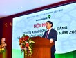 Ông Nghiêm Xuân Thành, Chủ tịch HĐQT Vietcombank phát biểu tại Hội nghị