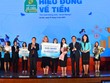 PGS.TS. Nguyễn Kim Anh - Phó Thống đốc NHNN tham dự và trao tặng phần thưởng cho các đội thi đoạt giải.