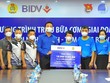 BIDV trao 18.000 suất cơm tặng đồng bào khó khăn tại TP. Hà Nội 