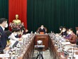 Phó Thống đốc Thường trực Ngân hàng Nhà nước Việt Nam (NHNN) Đào Minh Tú chủ trì cuộc họp