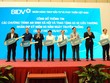 Ông Phan Đức Tú, Chủ tịch HĐQT và ông Lê Ngọc Lâm, Tổng Giám đốc BIDV tại sự kiện an sinh xã hội.