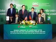 Đại diện lãnh đạo DFC và VPBank ký cam kết khoản vay song phương trị giá 300 triệu USD