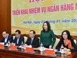 Bà Hà Thu Giang, Vụ trưởng Vụ Tín dụng các ngành kinh tế, NHNN