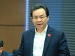 Đại biểu Quốc hội Hoàng Văn Cường phát biểu tại họp tổ 