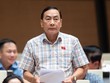 Đại biểu Quốc hội Phạm Văn Hoà phát biểu thảo luận tại Hội trường sáng 19/6
