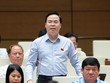 Đại biểu Trần Văn Khải (đoàn Hà Nam) phát biểu thảo luận chiều 23/6.