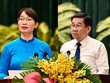 Hai tân Phó Chủ tịch UBND TP Hồ Chí Minh: bà Trần Thị Diệu Thuý và ông Dương Ngọc Hải