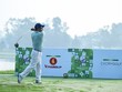 Một golf thủ phát bóng trong Lễ khai mạc giải golf từ thiện Swing for the Kids 2024 sáng 12/10 (Ảnh: Dũng Minh)