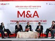Các chuyên gia và doanh nghiệp trao đổi tại phiên thảo luận thứ 3, Diễn đàn M&A 2016