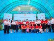 Hội thảo “Sinh Con, Sinh Cha” tại Thanh Hóa có sự tham gia của 500 phụ huynh, trẻ em và các cán bộ, giáo viên các trường mầm non Hoa Mai, với sự tham gia diễn giải của NSƯT Xuân Bắc.