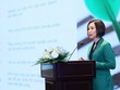 Bà Tina Nguyễn, Tổng giám đốc Manulife Việt Nam phát biểu tại Hội thảo