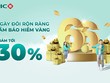 BIC tặng ưu đãi vàng, giảm tới 30% phí bảo hiểm