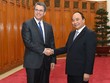 Ông Roberto Azevêdo tiếp kiến Thủ tướng Chính phủ Nguyễn Xuân Phúc
