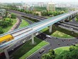 Phối cảnh Dự án Đường sắt đô thị tuyến số 5, Văn Cao - Ngọc Khánh - Láng - Hòa Lạc. Ảnh: A.M