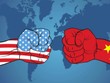 Hình ảnh minh họa về đối đầu Mỹ-Trung Quốc. Đồ họa: Challenge Advisory.