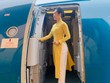 Tiếp viên trưởng Mai Nhật Lan (Vietnam Airlines) có nhiều trải nghiệm đón giao thừa trong những chuyến bay xa nhà.