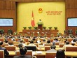 Một trong những điểm mới trong hoạt động của Quốc hội nhiệm kỳ này là đã tăng cường tính công khai, minh bạch trong xây dựng, ban hành văn bản. Ảnh: N.L