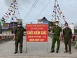 Ban chỉ đạo phòng chống dịch bệnh Covid-19 huyện Tiên Lãng (Hải Phòng) đã phong tỏa 2 thôn Mỹ Lộc và Lộc Trù (xã Tiên Thắng) liên quan đến ca mắc Covid-19. Ảnh: TN
