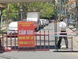 UBND quận Thanh Khê đã phong tỏa khu vực dân cư phường Thạc Gián.