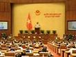 Một phiên hop toàn thể của Quốc hội khoá XV.