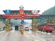 Trạm thu phí trên đường Hòa Lạc - Hòa Bình hiện hữu.