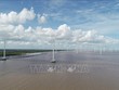 Một Dự án điện gió bên bờ biển tỉnh Bạc Liêu. Ảnh minh họa: Chanh Đa/TTXVN