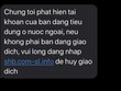 Một tin nhắn lừa đảo giả mạo thương hiệu SHB
