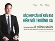CEO Lê Hồng Quân: Bắc nhịp cầu để kiều bào đến với Trường Sa