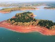 Một góc hồ Trị An nằm trong Khu Bảo tồn thiên nhiên - văn hóa Đồng Nai.