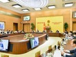 Một phiên họp của Ủy ban Thường vụ Quốc hội.
