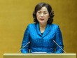 Thống đốc Ngân hàng Nhà nước Ngyễn Thị Hồng.