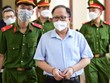 Bị cáo Tất Thành Cang, cựu Phó bí thư Thành ủy TP.HCM được dẫn giải đến tòa