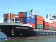 Một tàu chở container của VOSCO - chủ tàu vận tải biển lớn bậc nhất Việt Nam hiện nay.