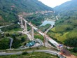 Cầu Móng Sến thuộc Dự án đường nối cao tốc Nội Bài - Lào Cai đến Sa Pa.