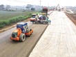 Thi công xây dựng cao tốc Mai Sơn - Quốc lộ 45. Ảnh: A.M