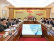 Quang cảnh buổi làm việc về đẩy nhanh tiến độ chuẩn bị đầu tư Dự án PPP đầu tư xây dựng cao tốc Tân Phú - Bảo Lộc.