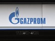 Biểu tượng Tập đoàn khí đốt Gazprom của Nga ở Gelsenkirchen, miền Tây Đức. Ảnh: AFP/TTXVN