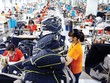 Doanh nghiệp dệt may đang rất khó khăn do đơn hàng xuất khẩu giảm mạnh Ảnh: Đức Thanh