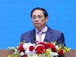 Thủ tướng Chính phủ Phạm Minh Chính phát biểu kết luận Hội nghị Thủ tướng Chính phủ gặp mặt các nhà đầu tư nước ngoài (Ảnh: Nhật Bắc)