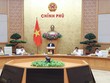 Thủ tướng Phạm Minh Chính chủ trì phiên họp Chính phủ thường kỳ tháng 4/2023 (Ảnh: Nhật Bắc)