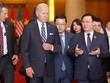 Chủ tịch Quốc hội Vương Đình Huệ hội kiến Tổng thống Hoa Kỳ Joe Biden (Ảnh: Phạm Thắng) 