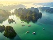 Vịnh Hạ Long là đại diện duy nhất của Việt Nam trong danh sách 24 điểm du lịch nhất định phải thử 2024. Ảnh: Shutterstock